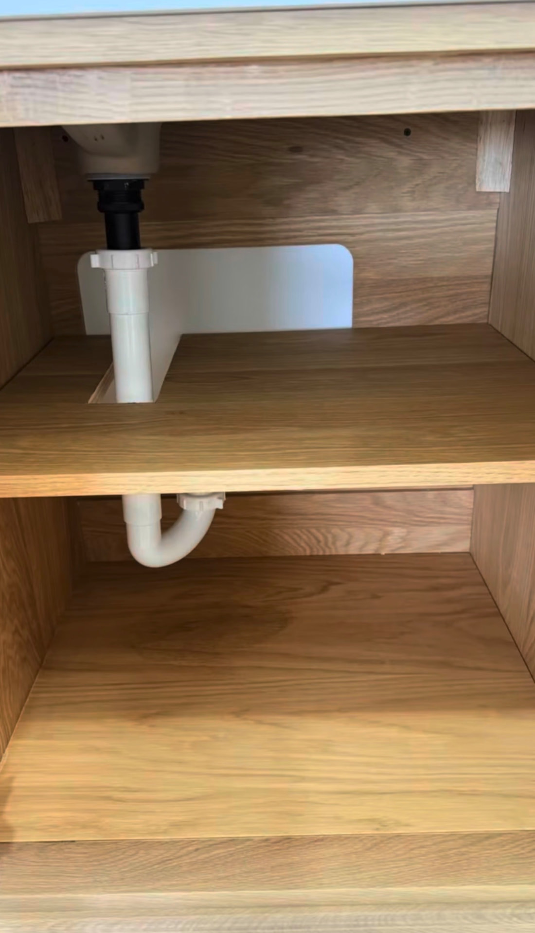 Clean bathroom cabinet completed by Dukes Cleaning LLC
